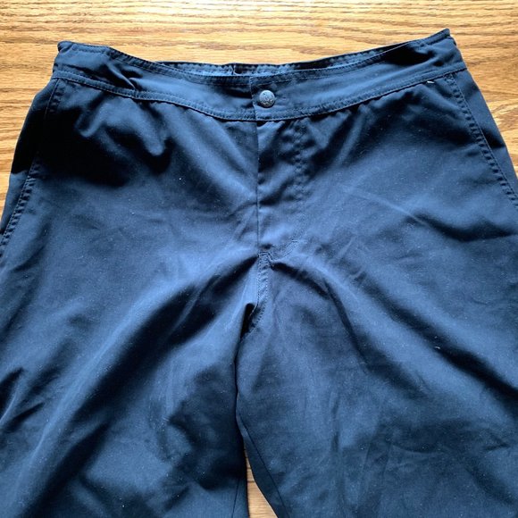 "Prana" black biking capris, EUC, Large - Picture 13 of 16